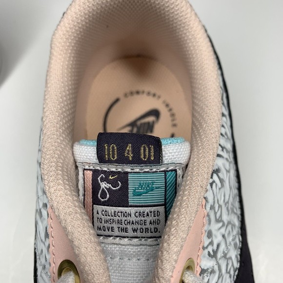 Nike Court Legacy SDC White Pink Silver Serena Williams Womens 9.5 DJ1454-100 - Picture 8 of 10